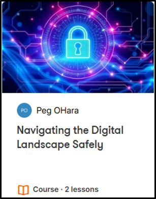 Lesson Cover Page;Navigating the Digital Landscape